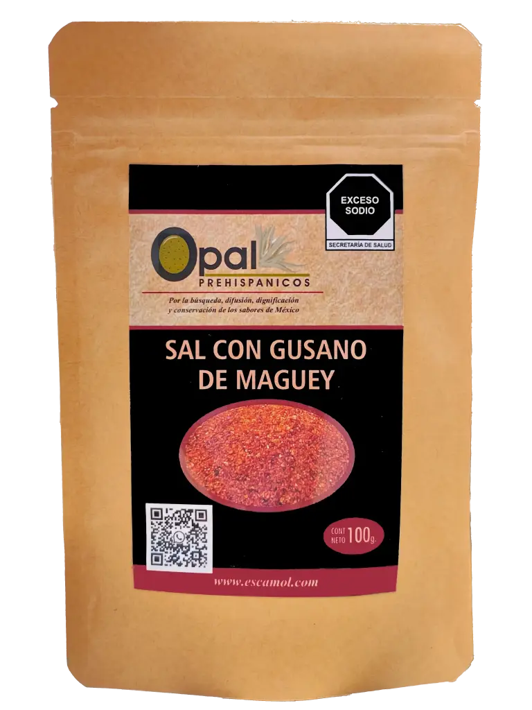 Sal De Gusano Bolsa de 100 g (Sal de Mar)