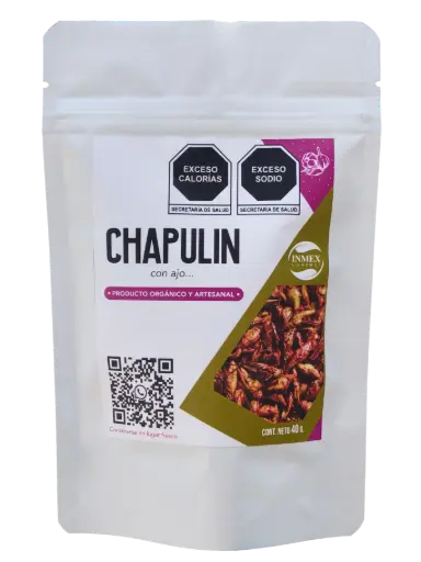 Bolsa De Chapulín Ajo 40 g